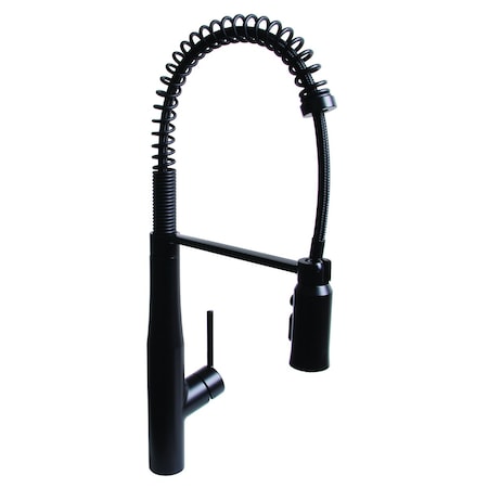 Speakman Manual, 1 Hole Spring Kitchen Faucet SB-1043-MB